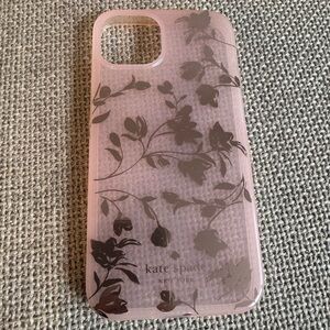 Kate Spade New York Floral Clear Phone Case – Pink